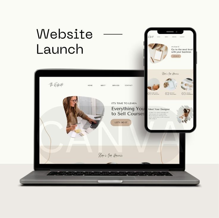 how do launch website